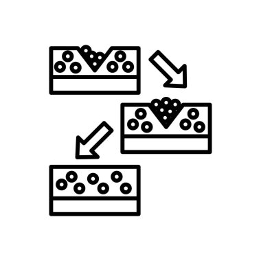 Kendi kendine tamir ikonu vektörde. Logotype