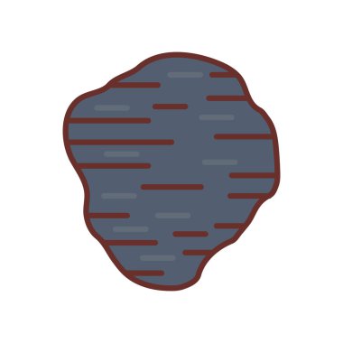 Vektör olarak karbon simgesi. Logotype