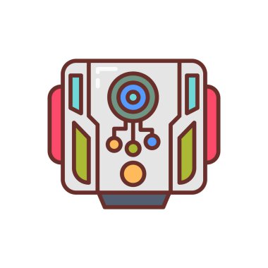 Vektör olarak Nano Kamera simgesi. Logotype