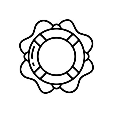 Vektör olarak Lifebuoy simgesi. Logotype