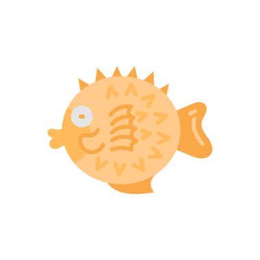 Kirpi Balığı simgesi. Logotype