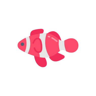 Palyaço Balık ikonu. Logotype