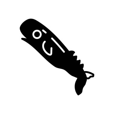 Sperm Balinası ikonu. Logotype