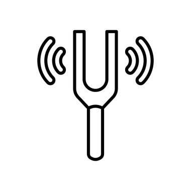 Fork simgesi vektör olarak ayarlanıyor. Logotype