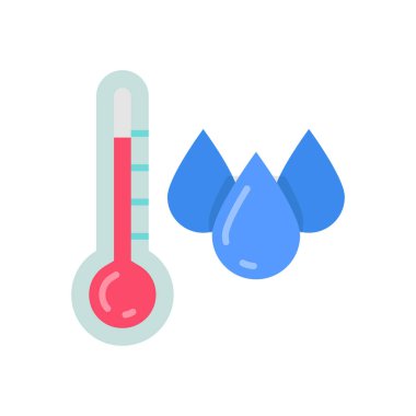 Vektör içinde yoğunlaşma simgesi. Logotype