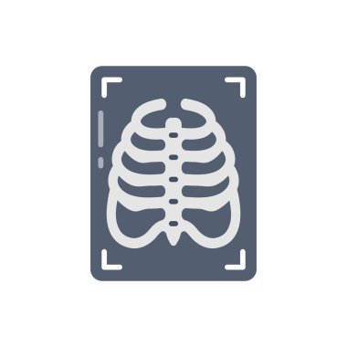 Vektör olarak X Ray simgesi. Logotype