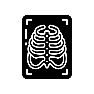 Vektör olarak X Ray simgesi. Logotype