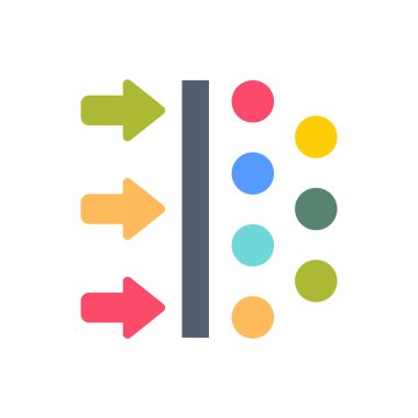 Atom Taşıma simgesi vektörde. Logotype