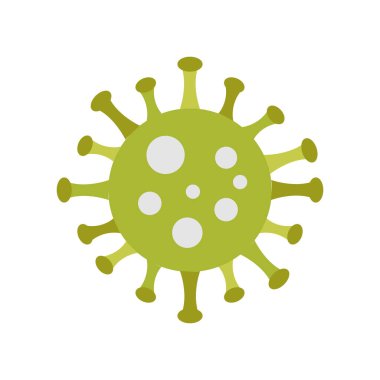 Vektör olarak Covid 19 simgesi. Logotype