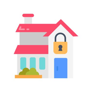 Simgeyi vektörle kilitle. Logotype