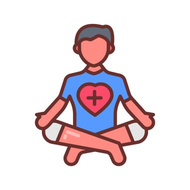 Vektör olarak evde çalışma simgesi. Logotype