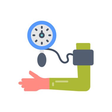 Vektör olarak kan basıncı simgesi. Logotype