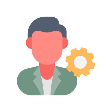 Project Manager icon in vector. Logotype