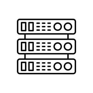 Project Data icon in vector. Logotype