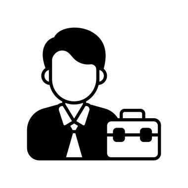 Vektör olarak çalışan simgesi. Logotype