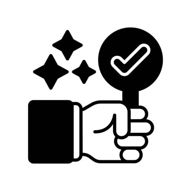 Vektör olarak tam simge. Logotype