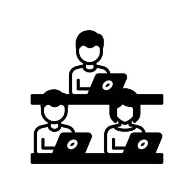 CO vektör simgesi olarak çalışıyor. Logotype