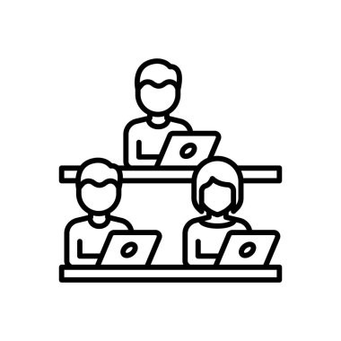 CO vektör simgesi olarak çalışıyor. Logotype