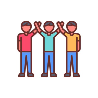 Motive Takım simgesi vektör. Logotype