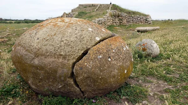 Sassari Sardinien Italien Mai 2023 Einige Heilige Steine Vor Dem — Stockfoto