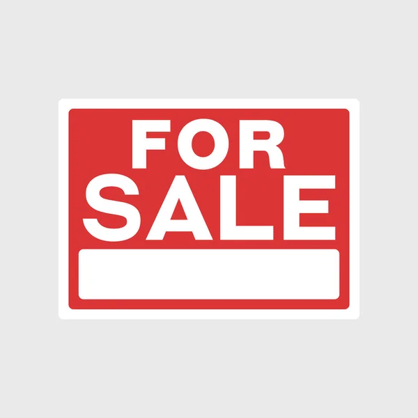 Satılık işareti simge vektör