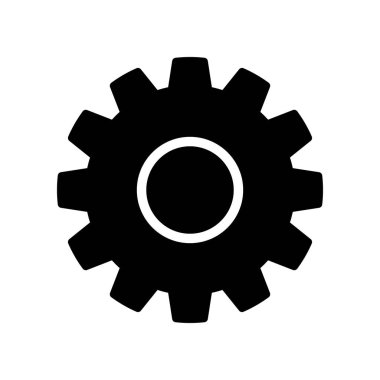 Vites ayarı simgesi vektör çizimi