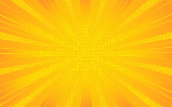 Sarı çizgi roman patlama arkaplanı