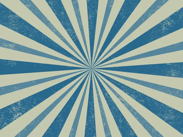 Klasik mavi ışın retro patlama arkaplanı.