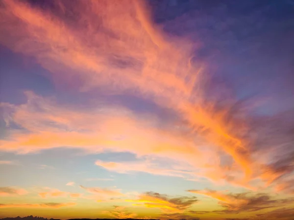 Colorful Sky Sunset — Stock Photo, Image