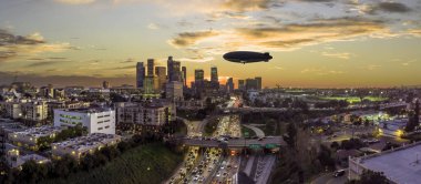 Los Angeles California Günbatımı 