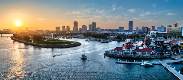 Long Beach California gün batımı