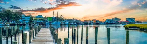 Southport Kuzey Carolina Limanı Gün doğumu