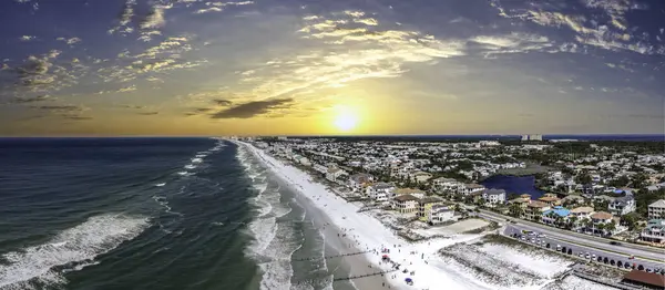 Destin Florinda plaj günbatımı manzarası