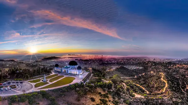 Griffith Gözlemevi Los Angeles Gün Doğumu