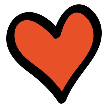 70 'li ya da 60' lı yılların Retro Style 'ı. 1970 Simgesine bayılıyorum. 70 'ler elementi. Harika Çiçekler. El Çizimi Vektör İllüstrasyonu.