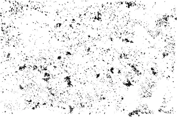 白い背景に抽象的な塵のテクスチャ 黒と白の汚れのスプラッターテクスチャベクトル 背景のための暗いほこりっぽいグランジ効果テクスチャ 白地に木目のテクスチャベクトル — ストックベクタ