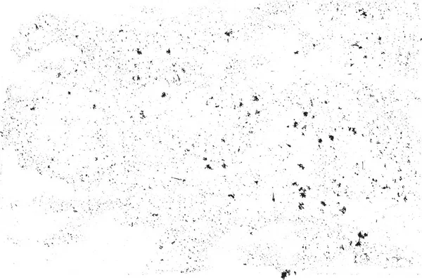 歪みのある穀物と塵の背景ベクトル 白い背景に粒状の表面テクスチャベクトル 背景のための光沢のある表面の質感と錆びた金属表面 黒と白のほこりっぽいグランジ効果 — ストックベクタ