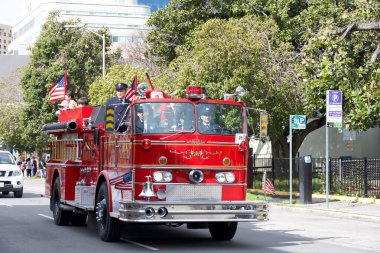 Oakland, CA - 18 Şubat 2024: Oaklands Çin Mahallesi 'nde düzenlenen 2..