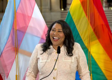 San Francisco, CA - 01 Ağustos 2024: Belediye Başkanı London Breed, San Franciscos 'un 3.. 