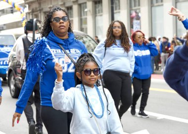 Oakland, CA - 25 Şubat 2024: Oakland 'da düzenlenen ve Black Infant Health tarafından sunulan 8. Bu yılın teması: Küçük Anlarda Neşeyi Bulmak.