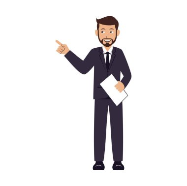 İş adamı Çizgi Film Karakteri Tasarım Çizim Tasarımı Çizim Vektörü biçimi, tasarım ihtiyaçlarınız, logonuz, canlandırmanız, animasyonunuz vs. için uygundur.