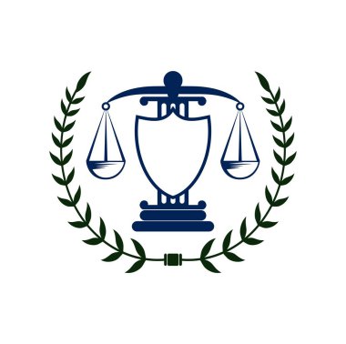 Adalet hukuku logo tasarımı illüstrasyon vektörü biçimi, tasarım ihtiyaçlarınız, logonuz, illüstrasyon, animasyon vs. için uygundur.