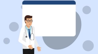 Pulmonolog Sunum Animasyonu Video 4K projeniz için uygun eğitim şirketi pazarlaması vs.