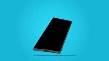 Boş Ekran Akıllı Telefon Canlandırma Video 4K Proje ihtiyaçlarınız için uygun