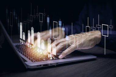 İş finansmanı ve yatırım kavramı, sermaye kazancı dünya para büyümesi ekonomik büyüme, başlangıç stratejisi, Veri Yönetim Sistemi raporu veritabanı, finans, işlemler, satış kopyalama alanına bağlı