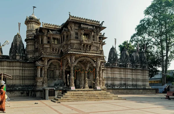 2007 Extiriar Hathisingh Jain Temple Temple Blends Old Maru Gurjara — Stock Photo, Image