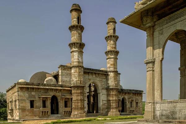 Set 2018 Kewda Masjid Mesquita Champaner Pavagadh Gujarat Índia — Fotografia de Stock