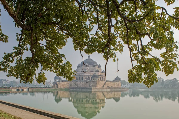 2014 Foggy Morning Sher Shah Suri Tomb Indo Islamitische Architectuur — Stockfoto