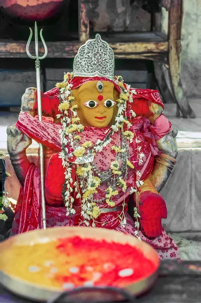 2015 Bhagya Lakshmi Devi Idol Hyderabad Telangana India Azië — Stockfoto