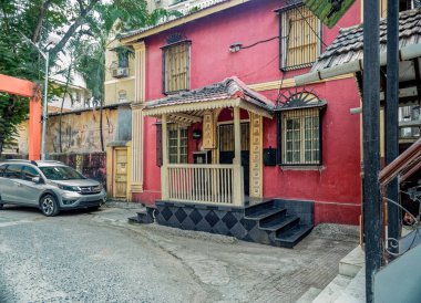 1203 2022, Doğu Hintlilerin Matharpacady köyündeki eski evi Mazgaon Mumbai Maharashtra Hindistan